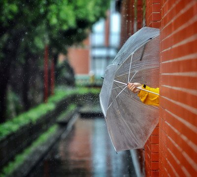 It's the plum rain season.