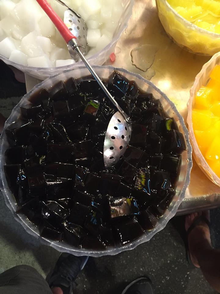 What's that black stuff for shaved ice?
