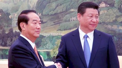Veteran politician James Soong meets Chinese leader