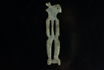 Prehistoric jade artifact excavated in southern Taiwan