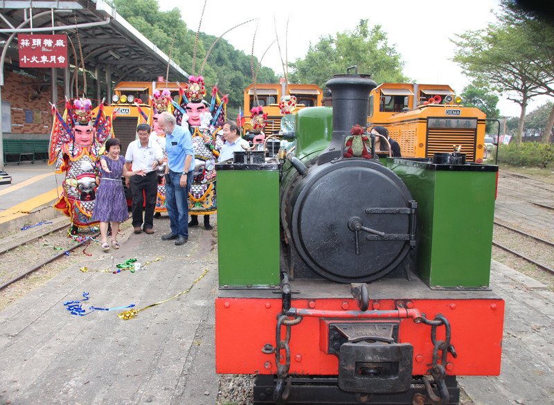 Steam locomotive Dougal to go on show in Chiayi