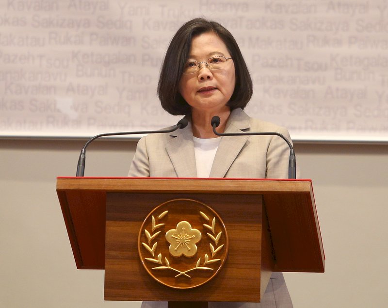 Hong Kong people’s demand for democracy justifiable: Tsai