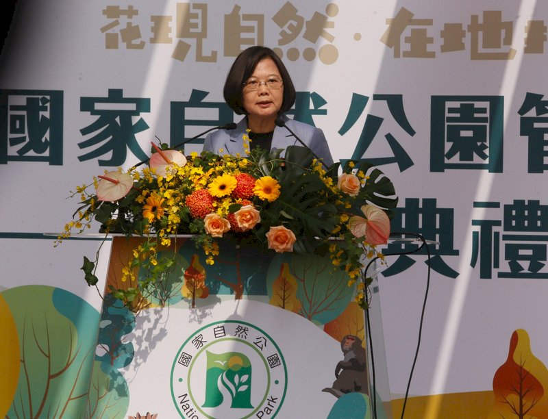 New US law an encouragement for Hong Kongers: Tsai