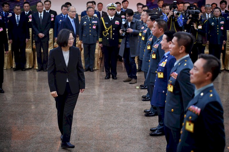 Innovative thinking needed for military reform: Tsai