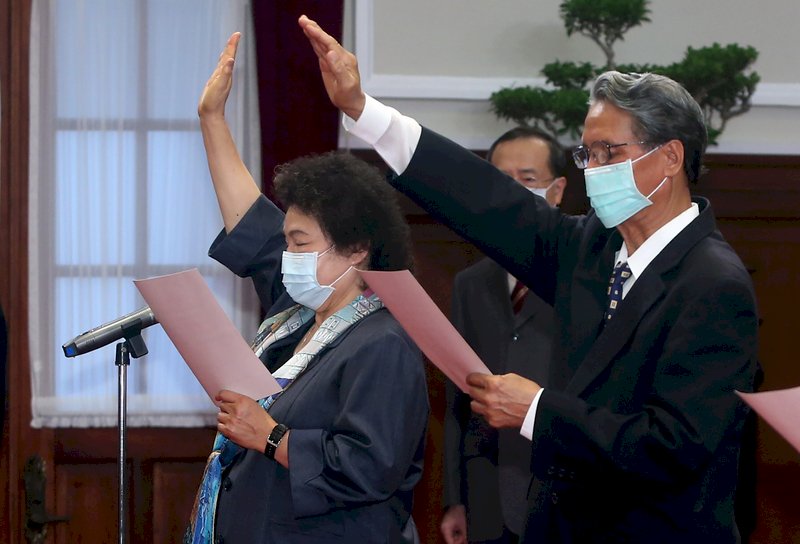 Chen Chu sworn in as president of Control Yuan