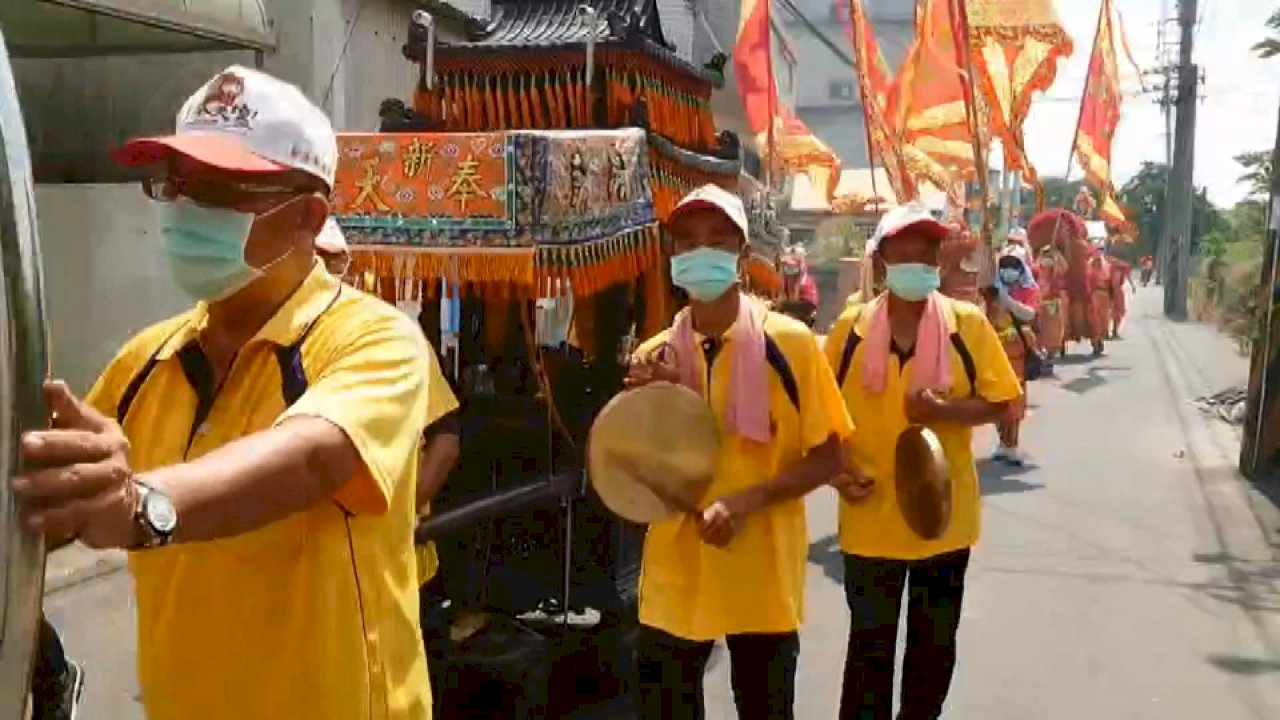 VIDEO: Chiayi temple goes ahead with small-scale Mazu pilgrimage