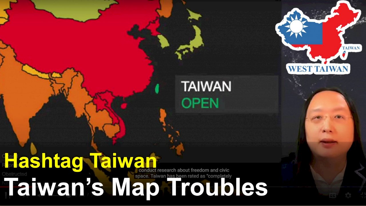Taiwan’s Map Troubles: #Taiwan