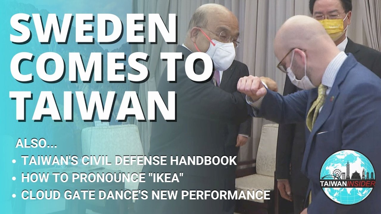 Insider: Sweden comes to Taiwan