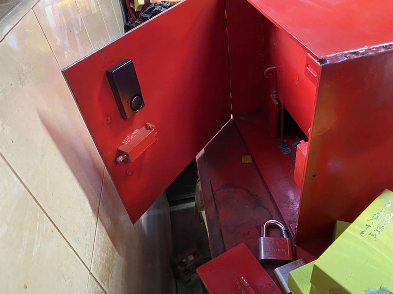 WATCH: Temples require police escort to protect Lunar New Year donations