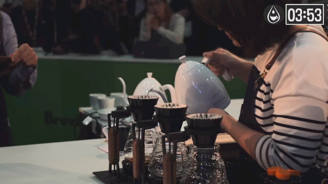 VIDEO: Taiwan's coffee brewing champion