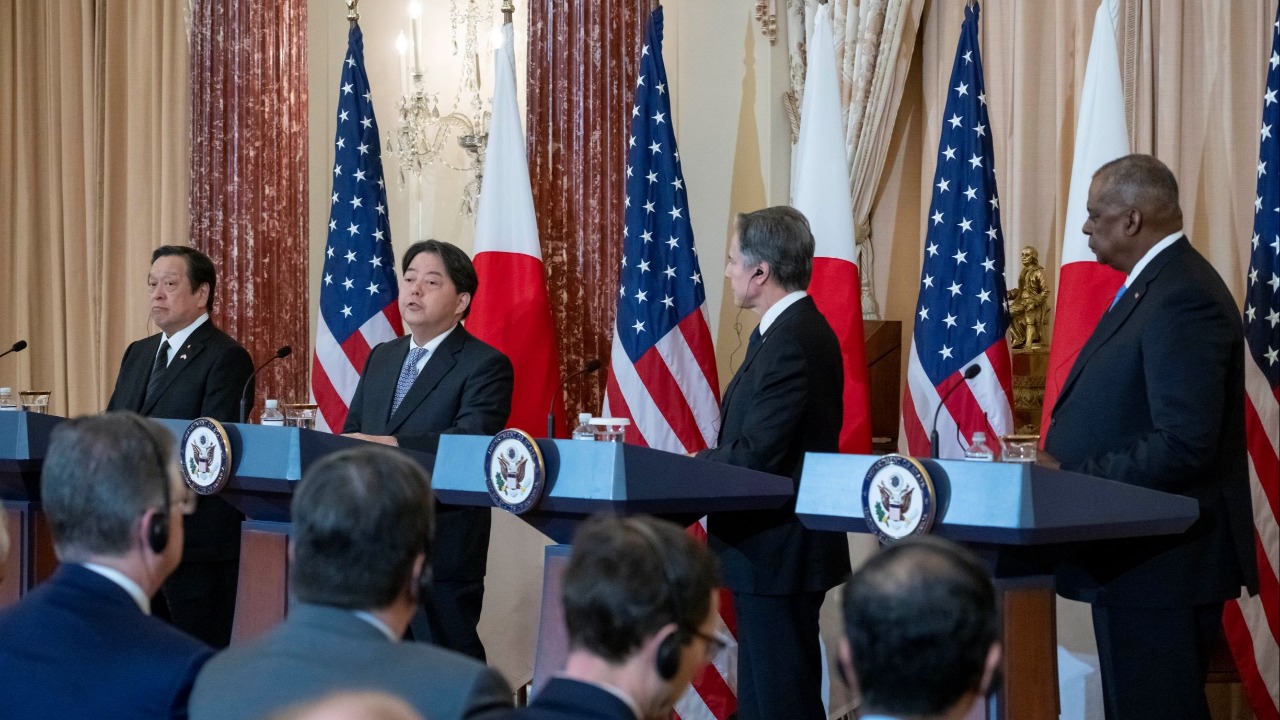 Taiwan welcomes US and Japan military cooperation after 2+2 defense talks