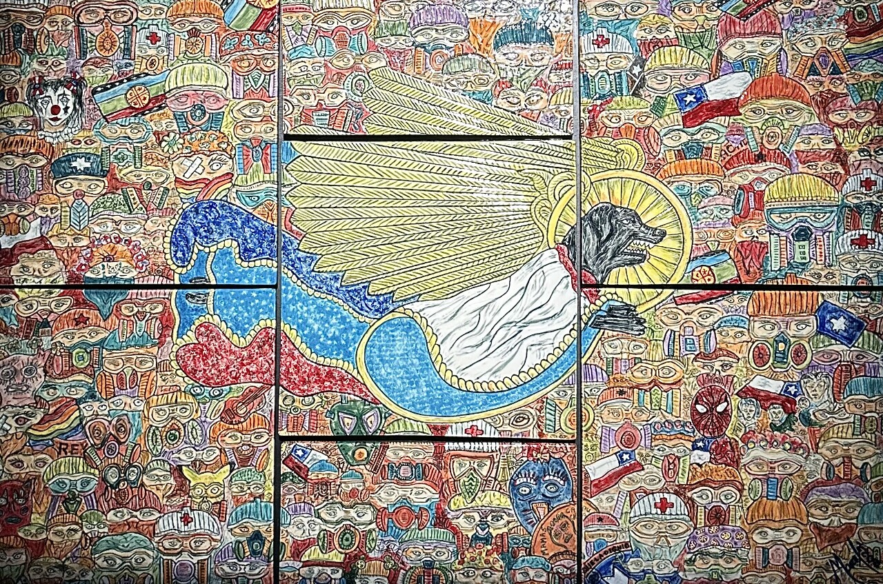 Marcel Reyes-Cortez discusses symbolism in his work