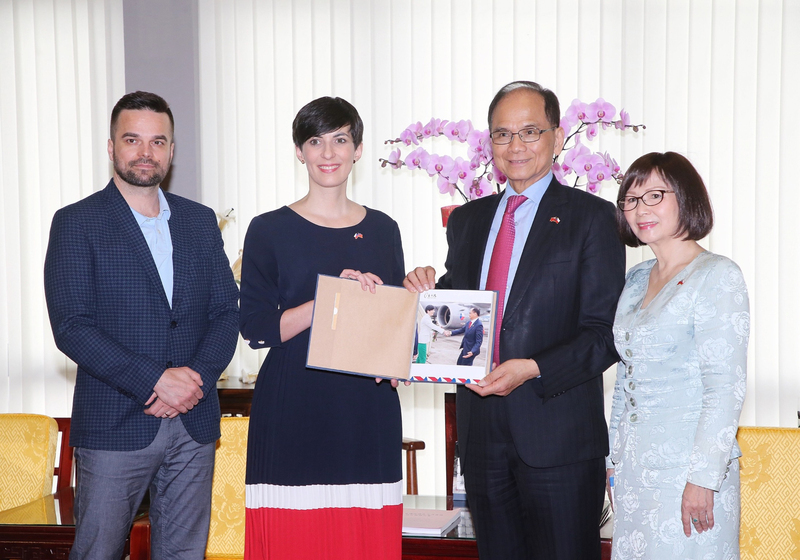 Taiwan, Czech Republic sign numerous MOUs as relations deepen