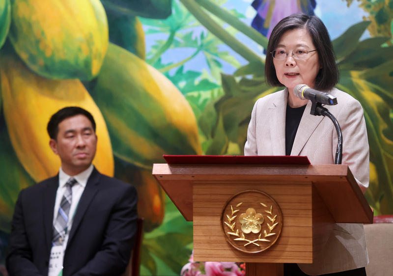 President Tsai hopes to ink US-Taiwan trade agreement by end of year