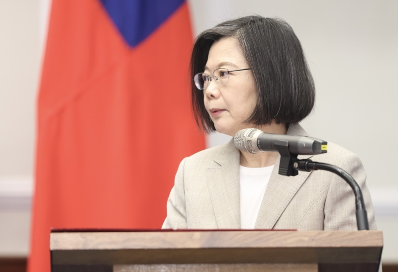 President Tsai thanks global think tank for sharing Taiwan’s voice