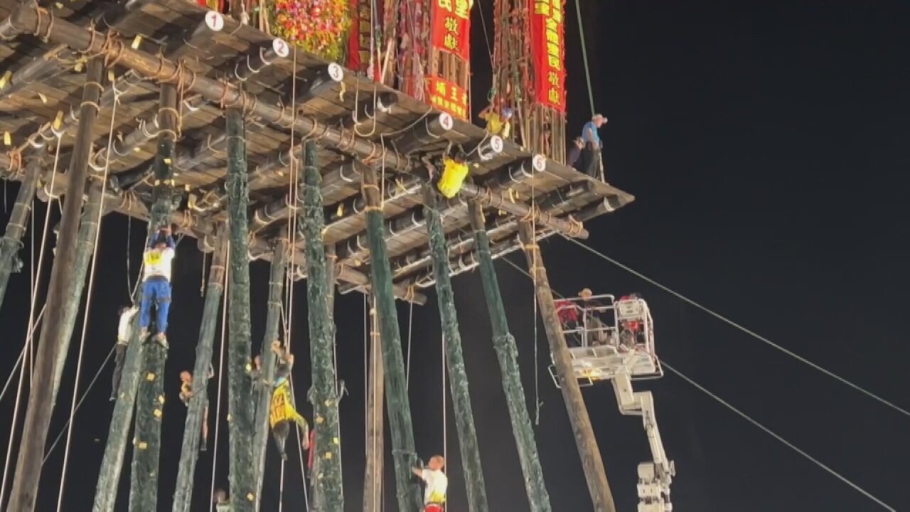 VIDEO: The pole-climbing Chiang-Ku ceremony is back for Taiwan’s Ghost Festival