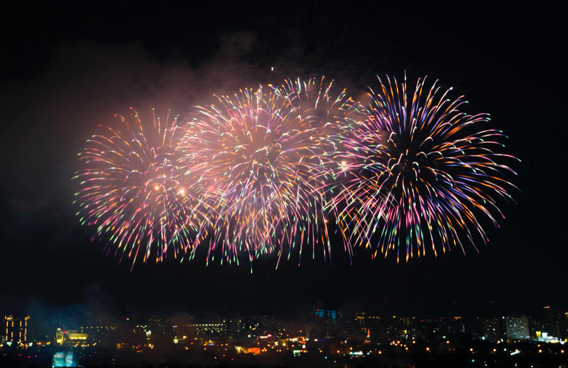 VIDEO: 36 minutes of fireworks to illuminate Taichung’s night sky
