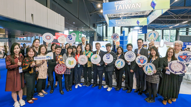 Taiwan universities strengthen international ties at European education conference