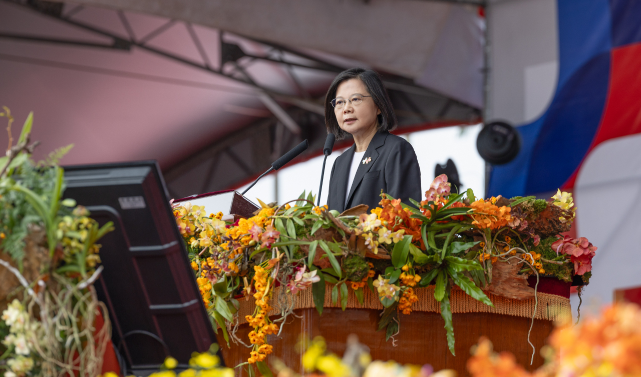 President Tsai Ing-wen delivers her last National Day address