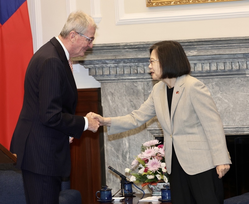 New Jersey Governor visits Taiwan, announces new trade office