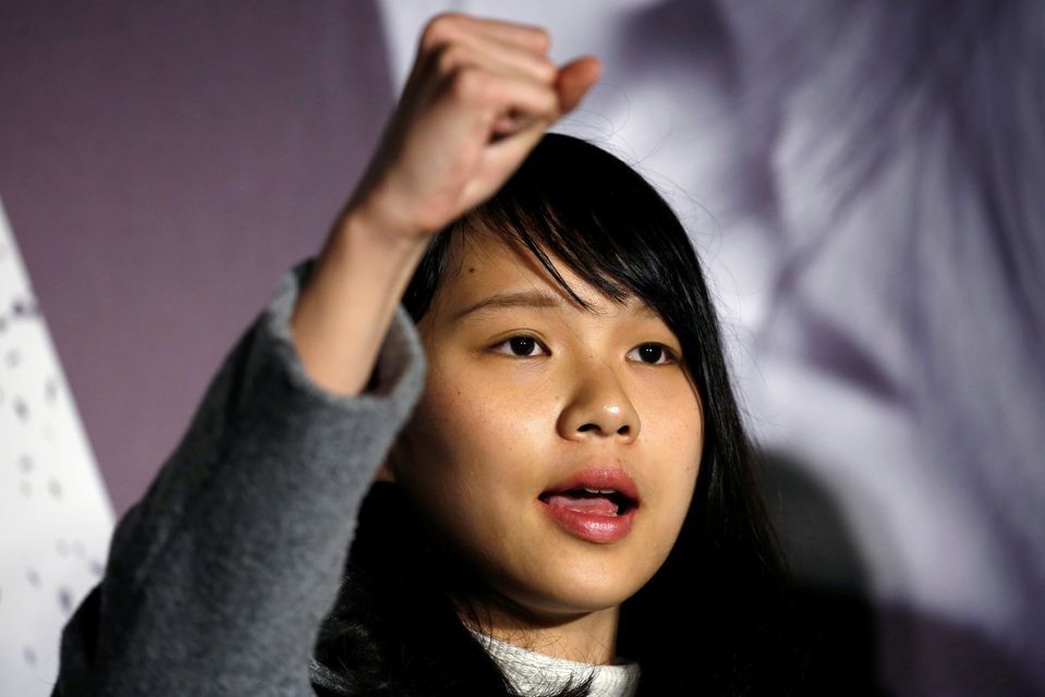 Hong Kong activist Agnes Chow will not return to home