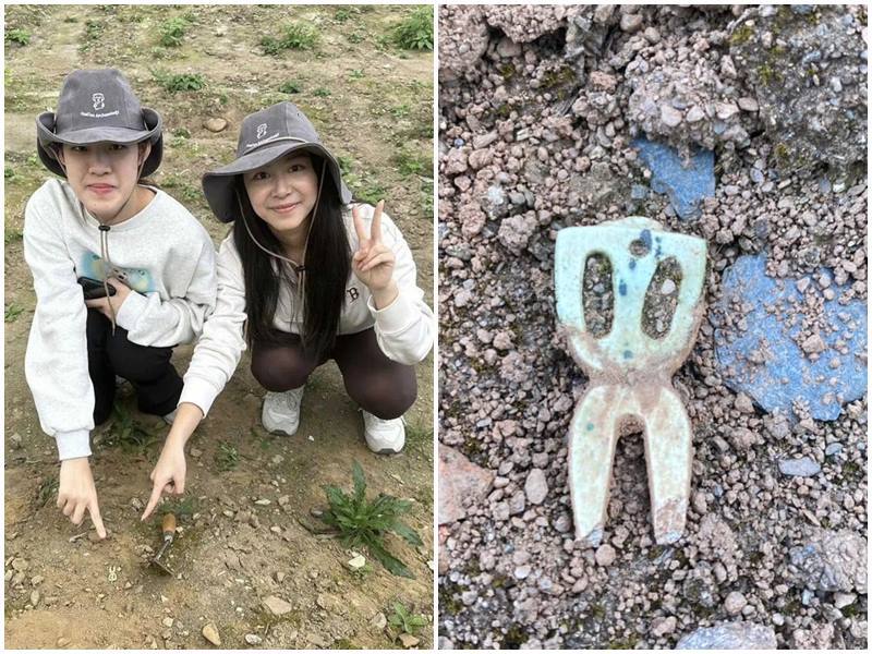 2700 year old jade ornament discovered in Hualien by students