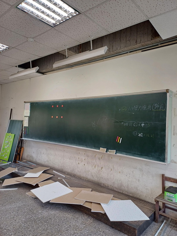 WATCH: Hualien resumes classes after minor damages resulting from quake aftershocks