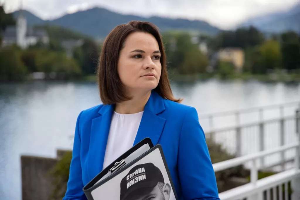 Exclusive interview: Opposition activist Tsikhanouskaya fights for a democratic Belarus