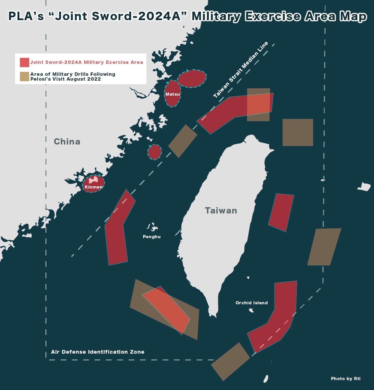 PLA military drills incorporate Matsu and Kinmen