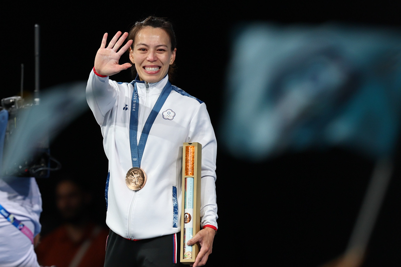 Taiwan’s Kuo Hsing-chun secures bronze in women’s 59 kg weightlifting at Paris Olympics