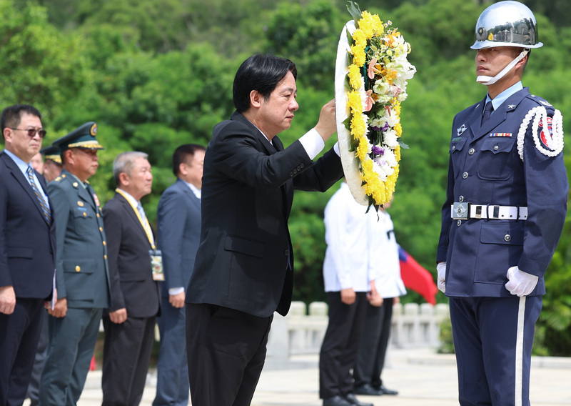 President Lai presides over Taiwan Strait Crisis 66th commemoration ...