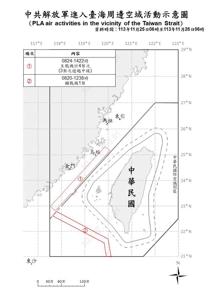 13 Chinese ships and aircraft detected in Taiwan Strait - News - RTI ...