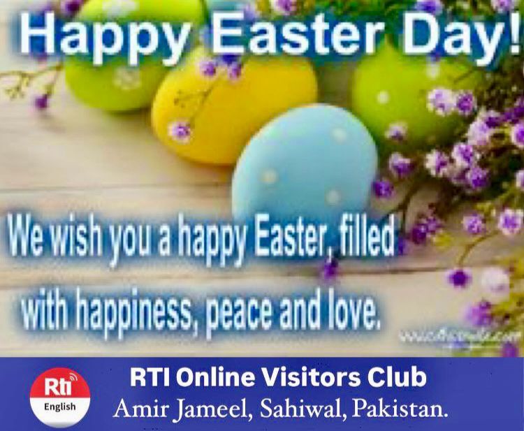 Belated Easter wishes