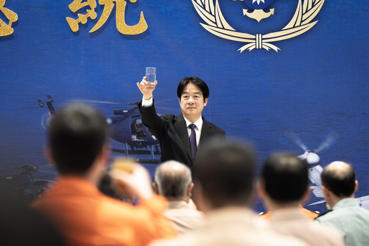 Lai’s approval rebounds to 57% ahead of first year, KMT plans protest