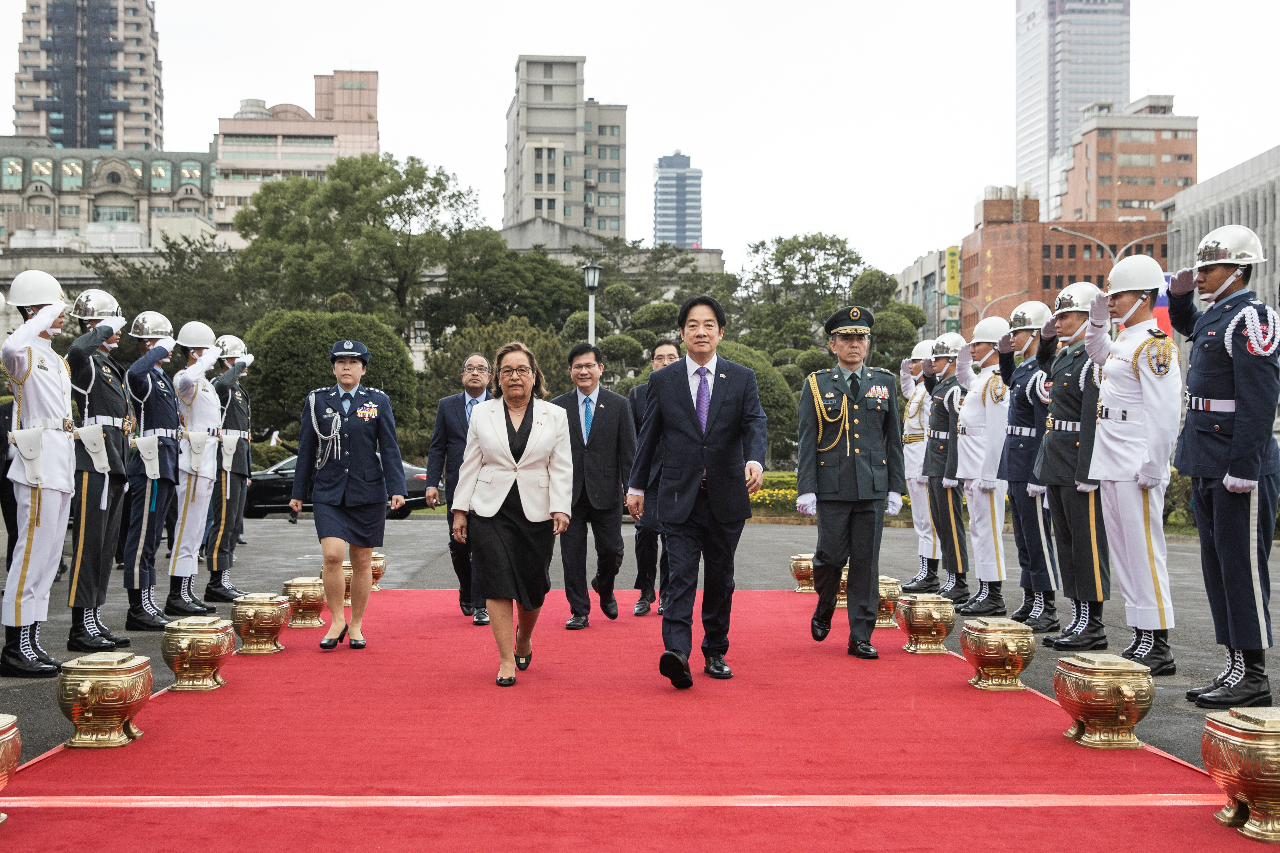 President Lai welcomes Marshall Islands president, pledges continued cooperation